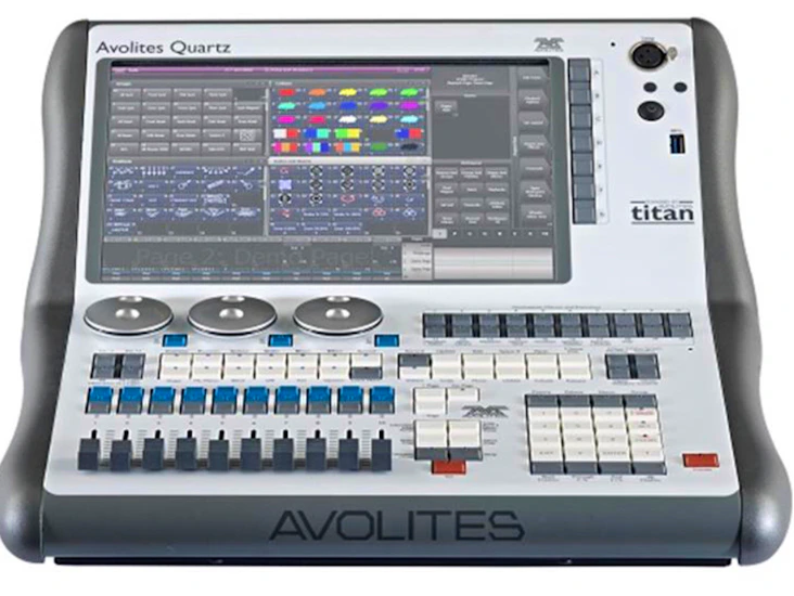 Avolites quartz lighting board
