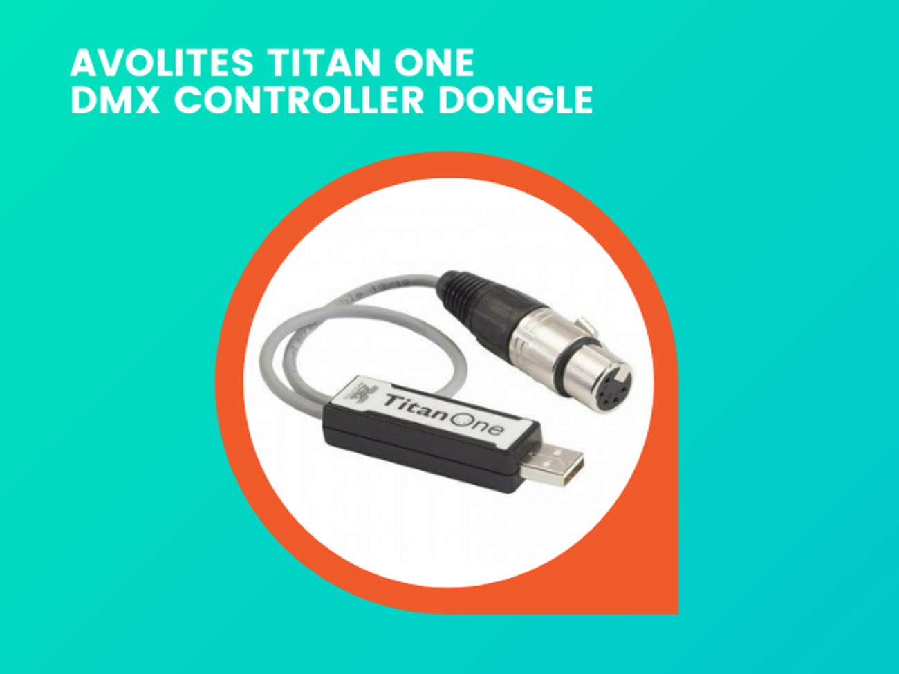 Avolites titan one dmx controller dongle