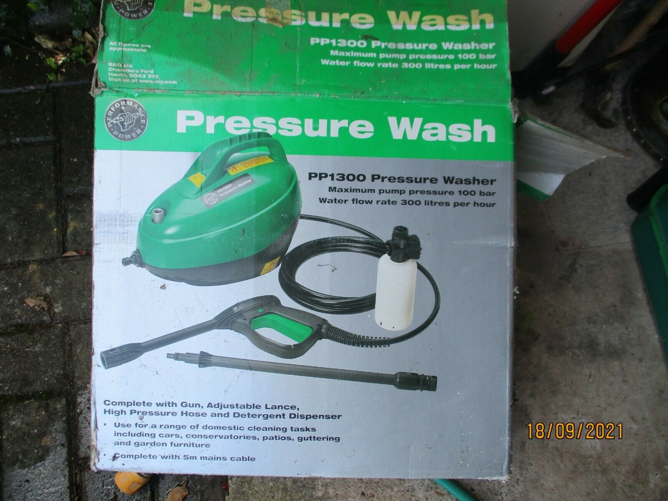 B & q pp1300 pressure washer 