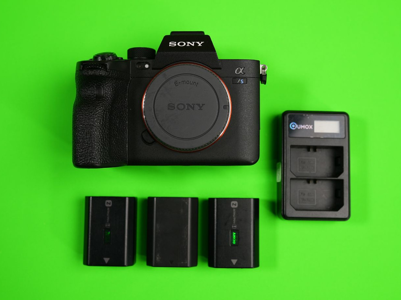 B | sony a7s iii + 3 batts + charger (sony a7siii sony a7s3) 2 day a7iii