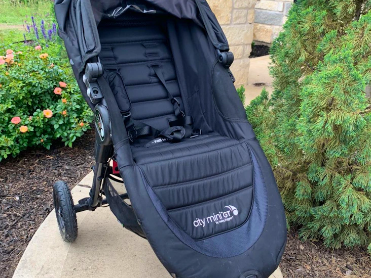Baby jogger city mini gt single stroller - black