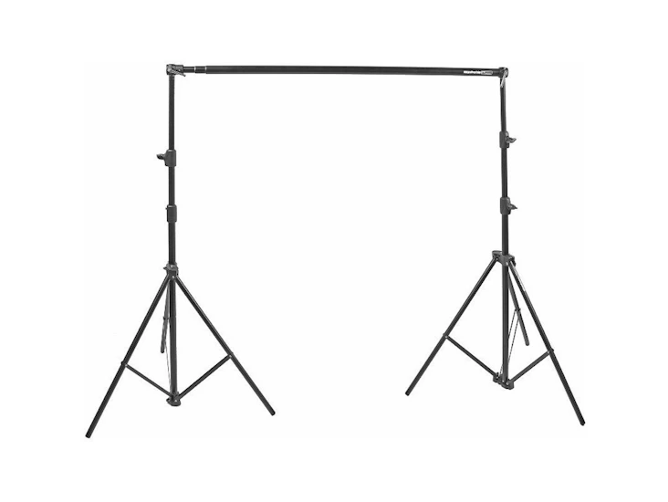 Background support system backdrop holder