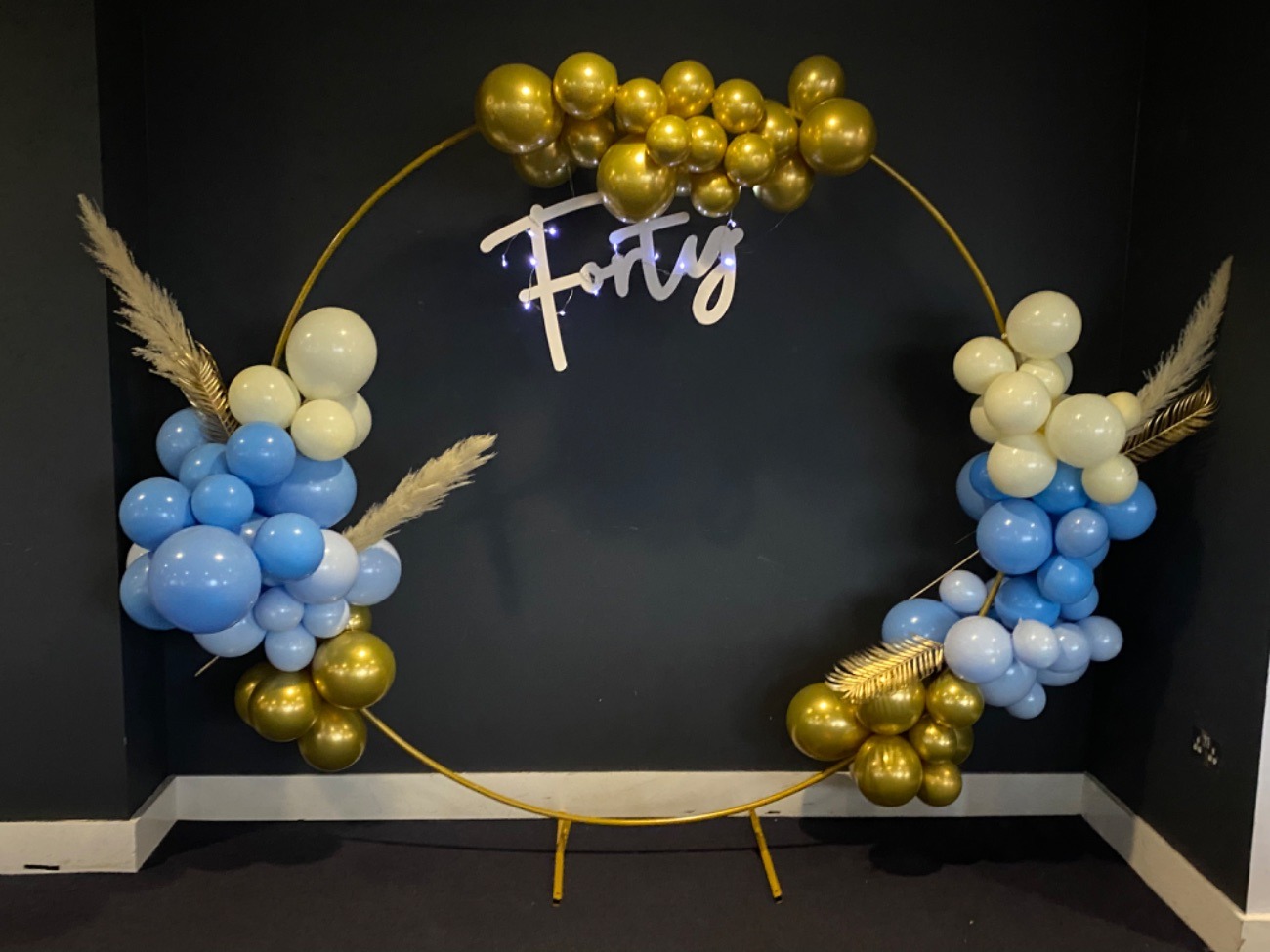 Balloon hoop (without balloons)