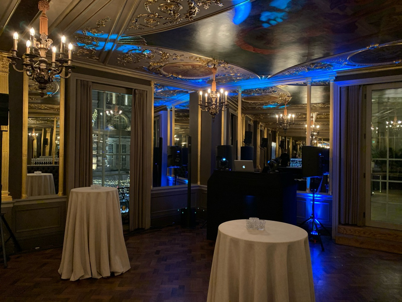 Basic dj party package - pioneer xdj-rx, turbosound 2k p.a, led moving heads, led uplighters, dj booth, cabling (delivery / collection / djs / performers available)