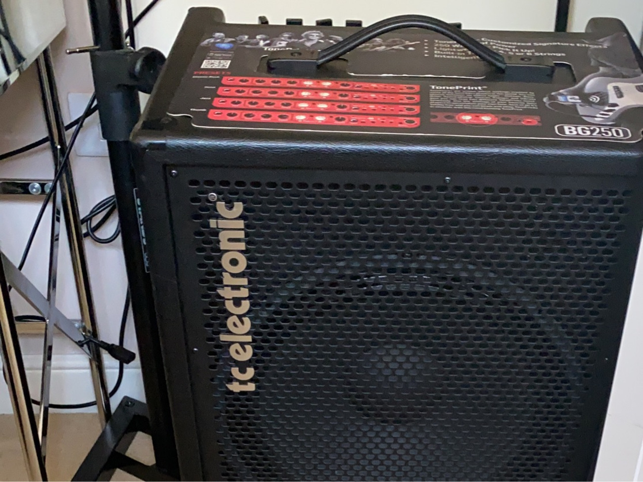 Bass amp - tc electronic bg 250-115