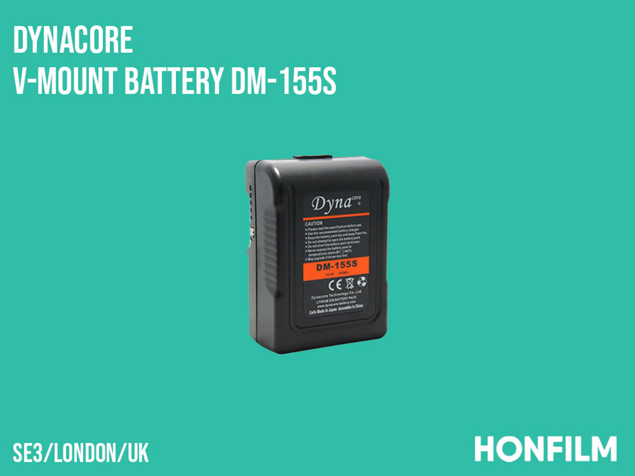 [battery] dynacore v-mount battery dm-155s