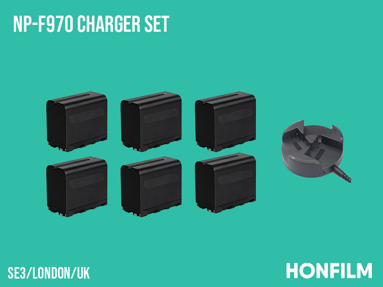 [battery] np-f970 charger set 