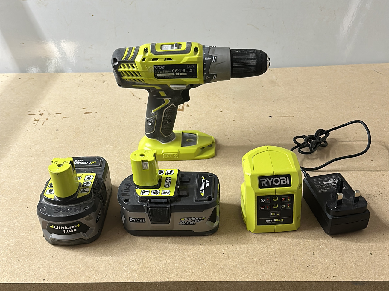 Battery powered drill 