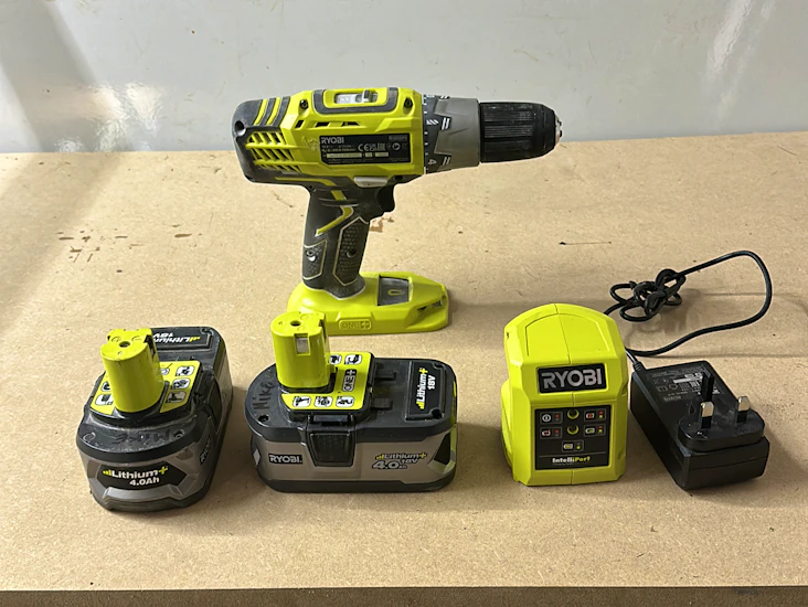 Battery powered drill