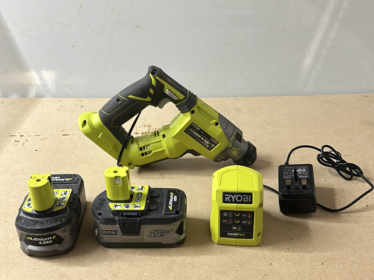 Battery powered hammer drill