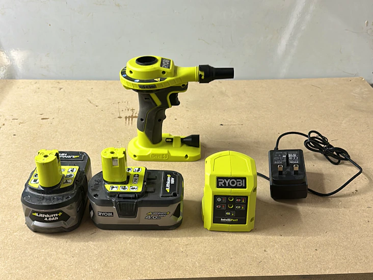 Battery powered inflator