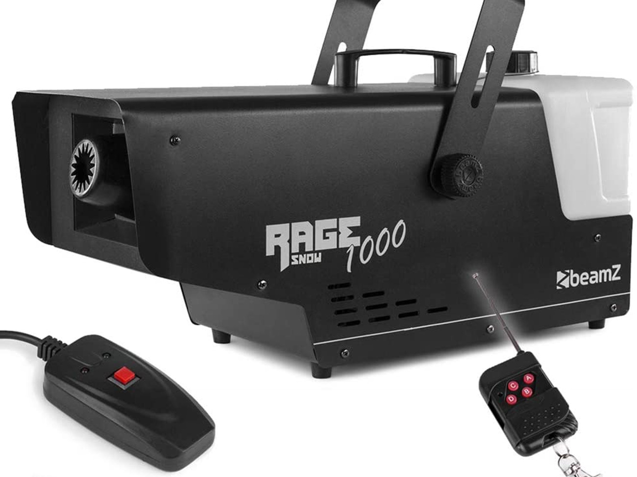 Beamz rage 1000 snow machine - wireless remote
