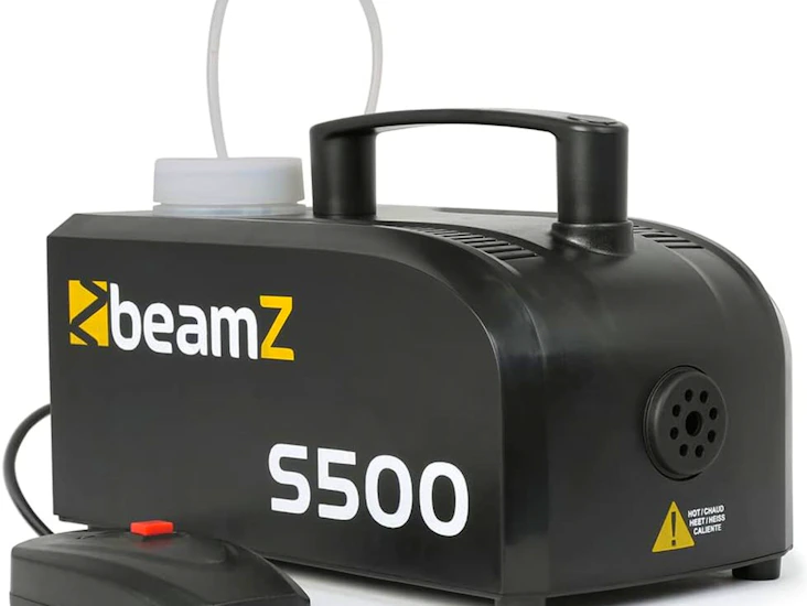 Beamz s500 smoke machine / haze machine with smoke liquid