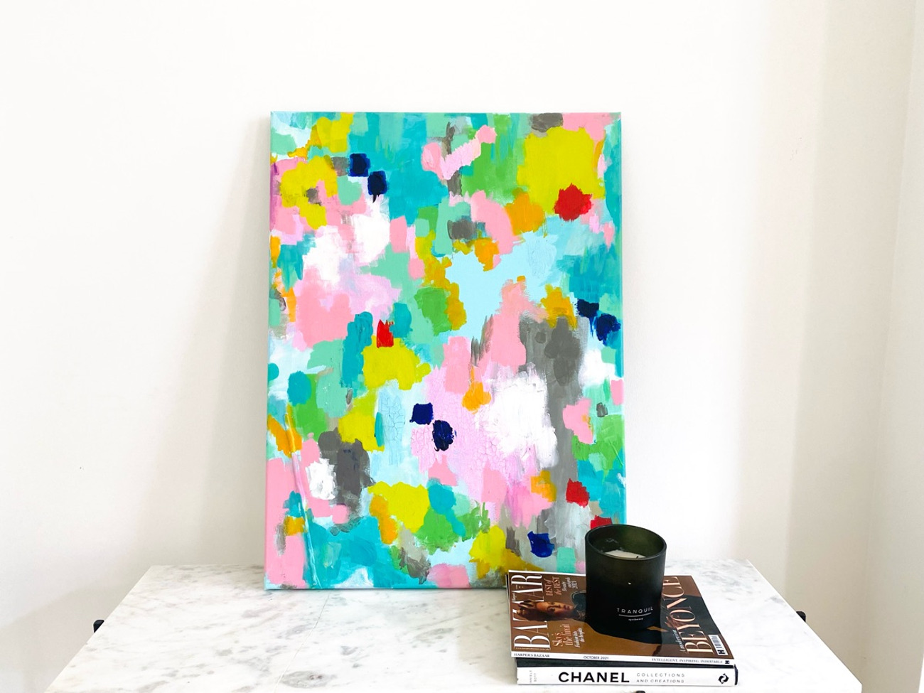 Big beautiful abstract modern painting 60cm x 80cm 