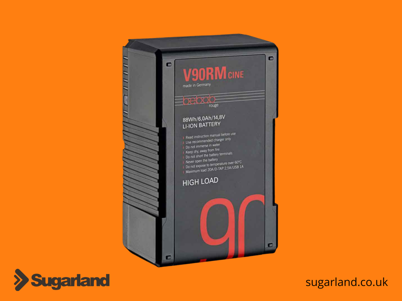 Bebob v-mount battery 89wh