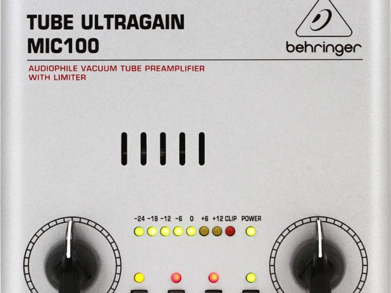 Behringer mic100 preamplifier