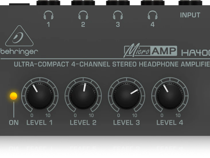 Behringer microamp ha400 headphone amplifier