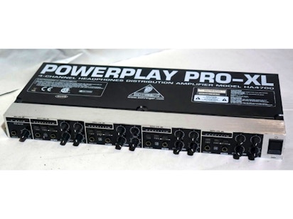 Rent Behringer PowerPlay Pro-XL HA4700 4 channel headphone Rent Behringer PowerPlay Pro-XL HA4700 4 channel headphone