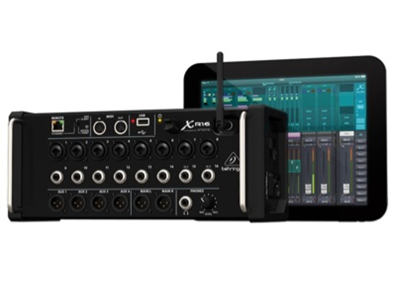 Behringer x air xr16 16-input wireless mixing desk 