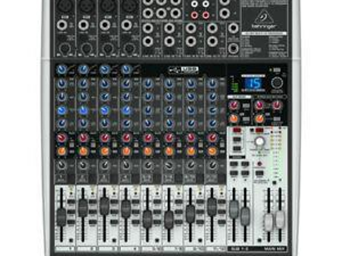 Behringer x1622usb xenyx 16 input audio mixing desk