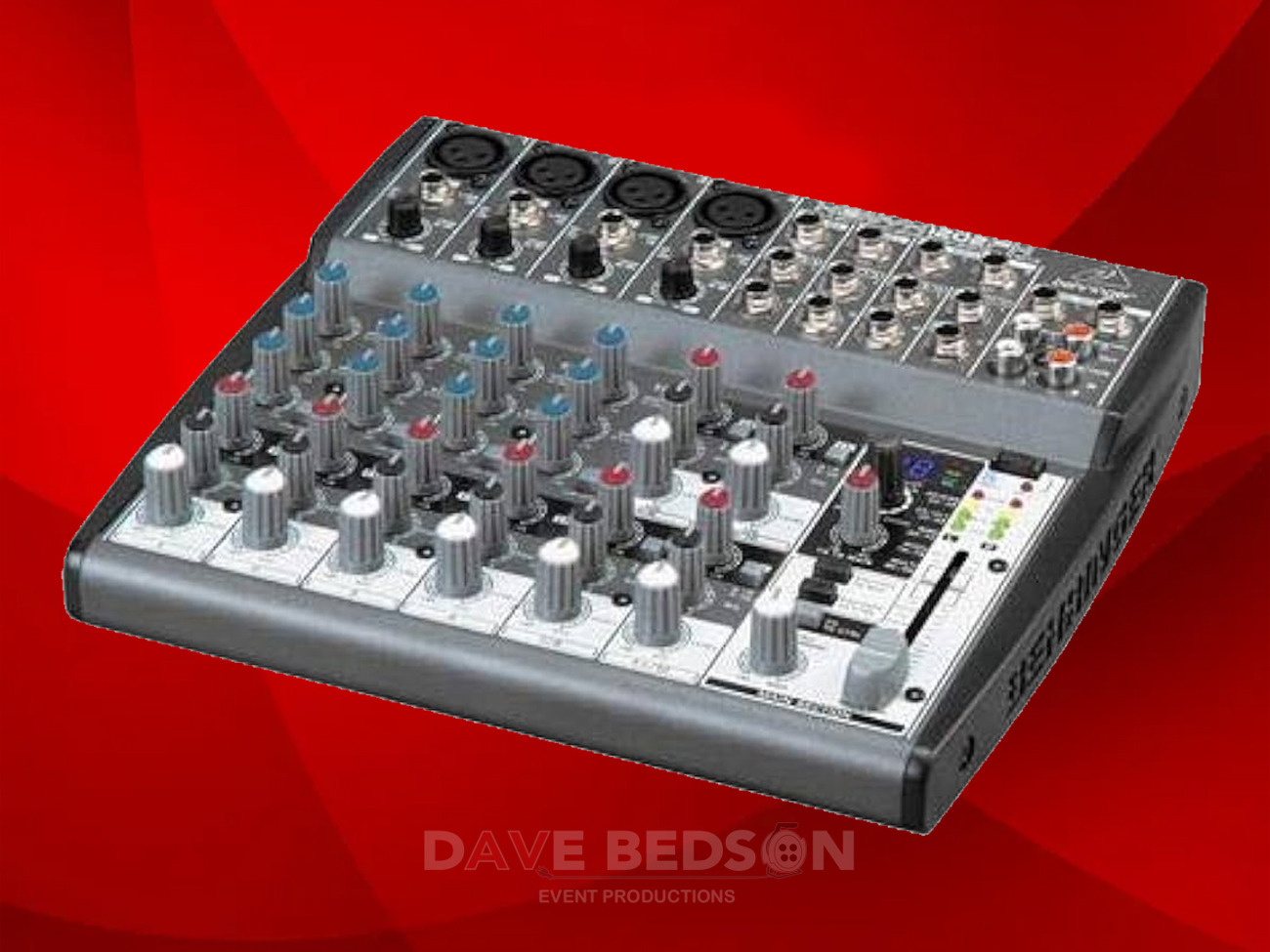 Behringer xenyx 1202fx mixing desk mixer