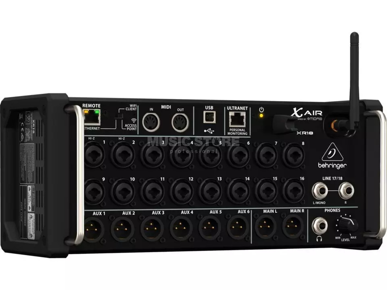 Behringer xr18 x-air plus extras