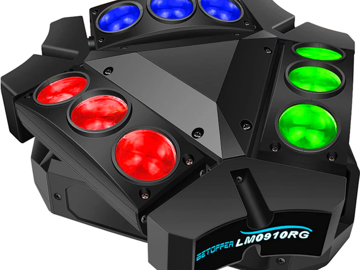 Betopper disco lights dj lights stage lights mini spider