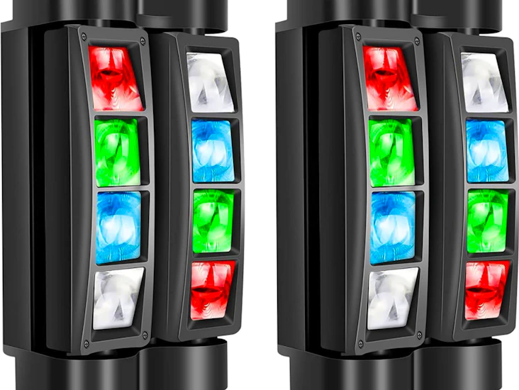 Betopper dj light led moving head stage lights (2 pack)