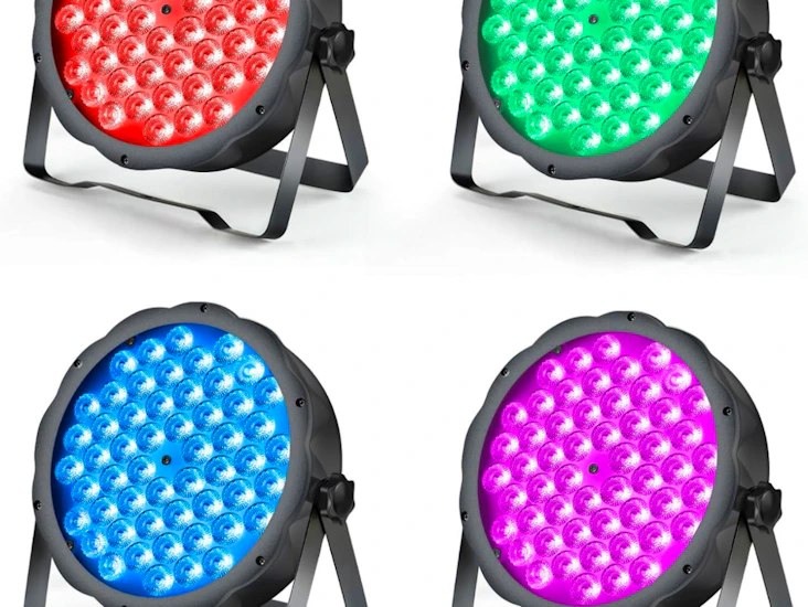 Betopper stage lights strobe lights led par lights (4 pack)