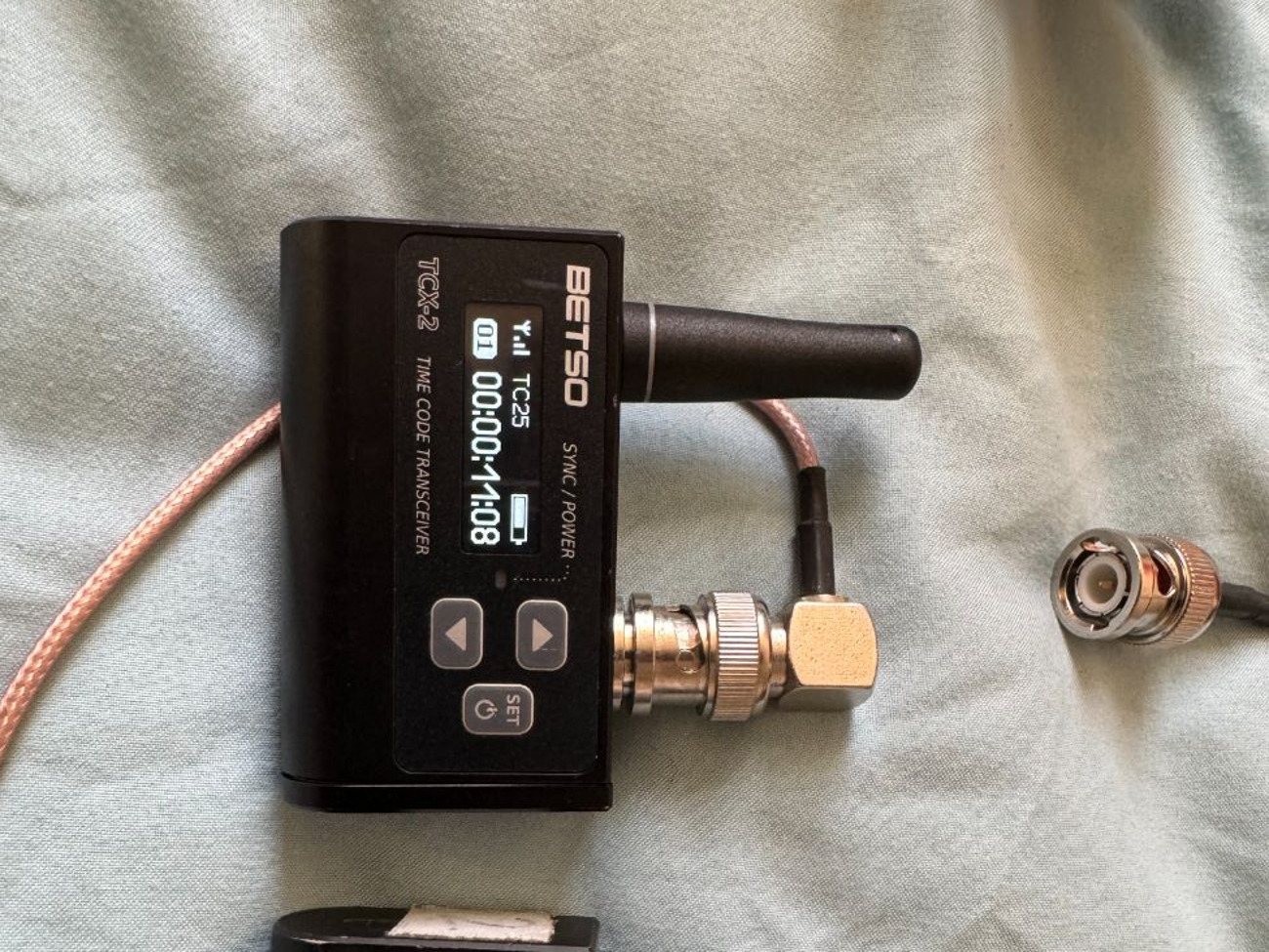 Betso 2 x tcx-2 timecode tranceivers 