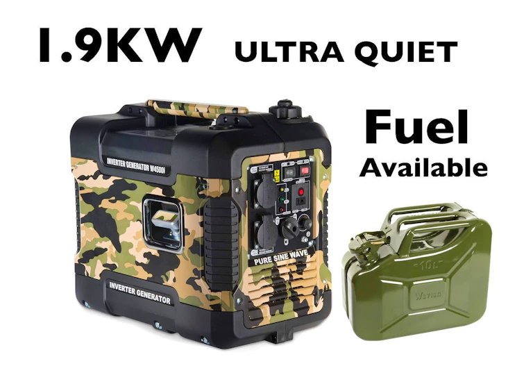 Böhmer-ag w4500i quiet inverter petrol generator.