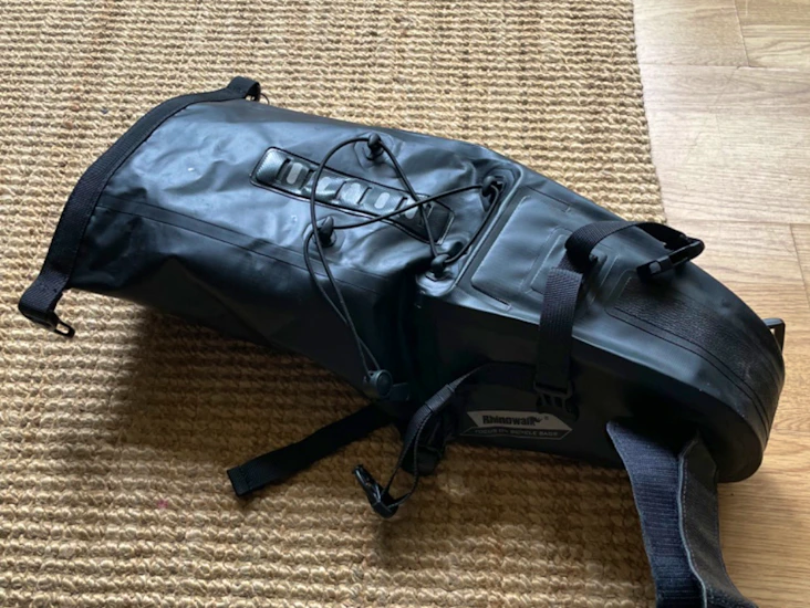 Bike saddle bag suitable for small bikes bikepacking trips