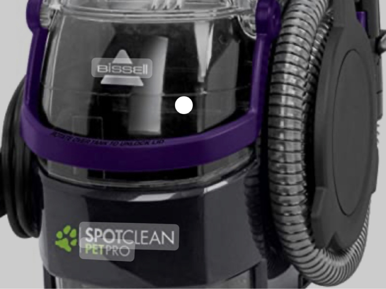 Bissell spot clean pet pro carpet cleaner