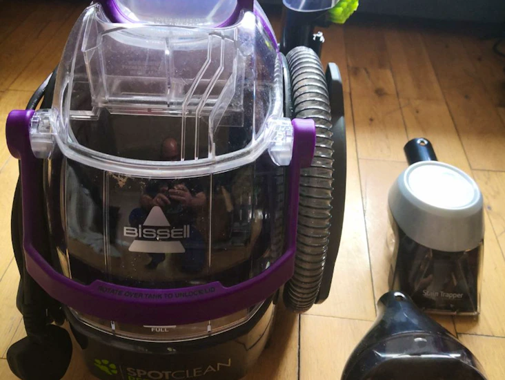 Bissell spotclean wet vacuum carpet cleaner