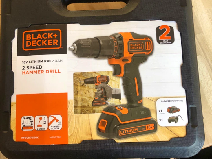 Black & decker 2 speed hammer drill