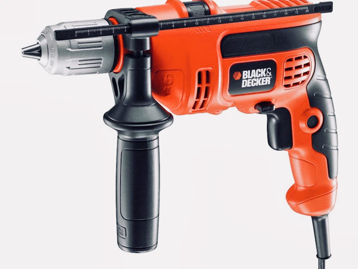 Black and decker kr604cresk hammer drill - 600w + accessories