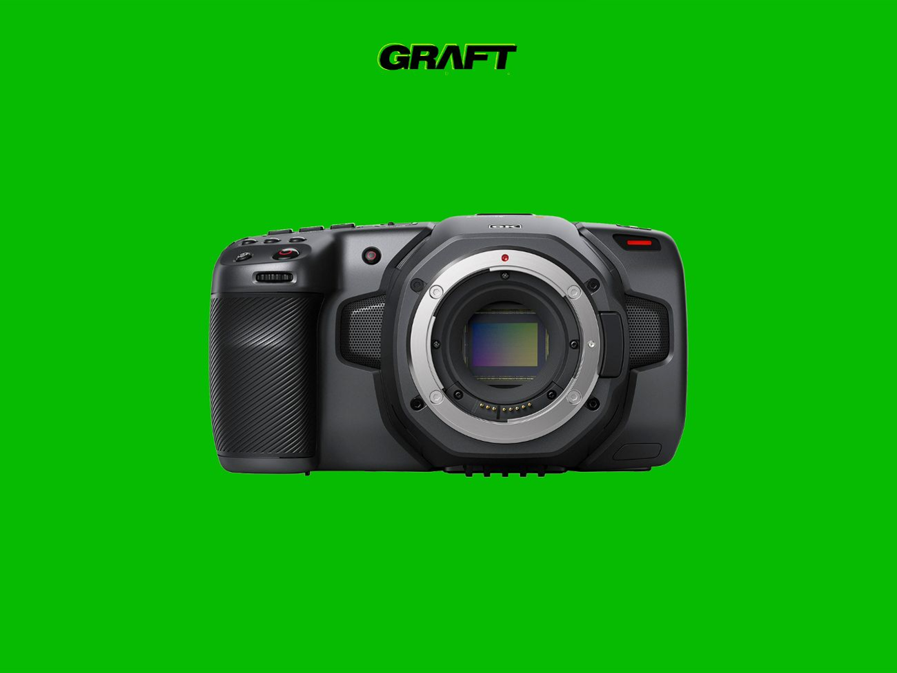 Blackmagic pocket cinema camera 6k (body only) + rig