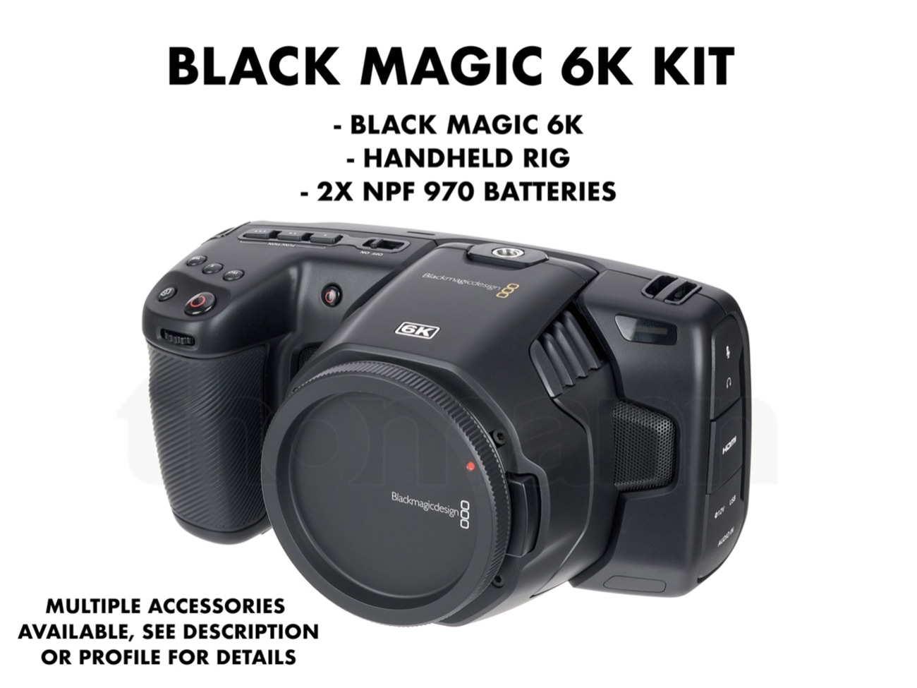 Black magic 6k kit