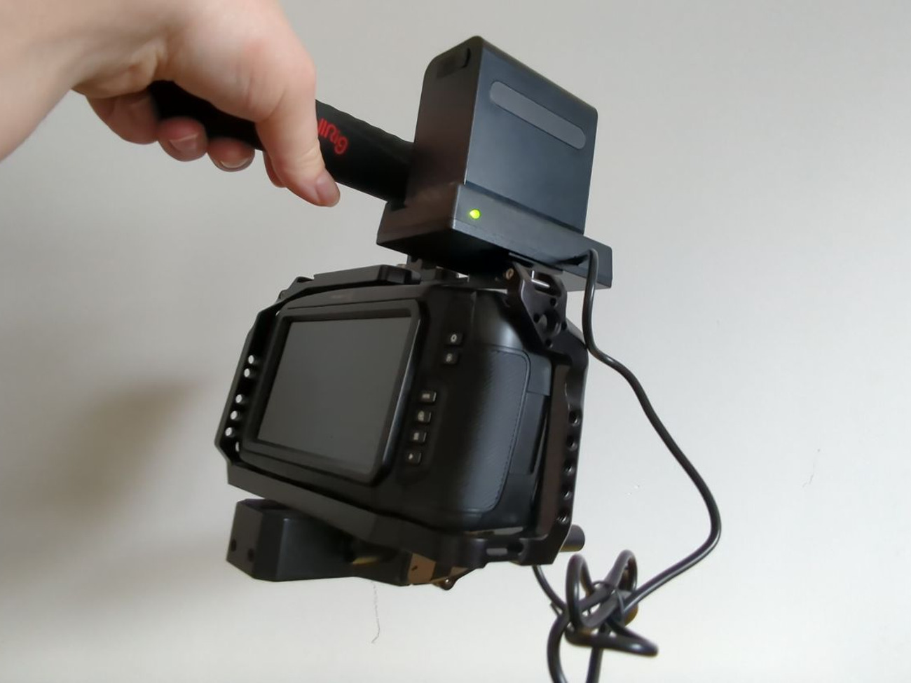 Black magic camera pocket 4k