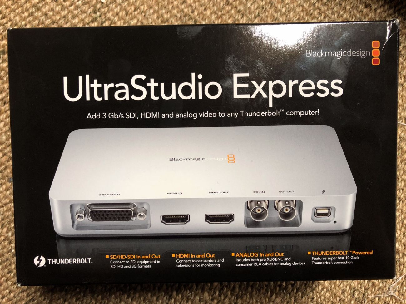 Black magic design ultrastudio express