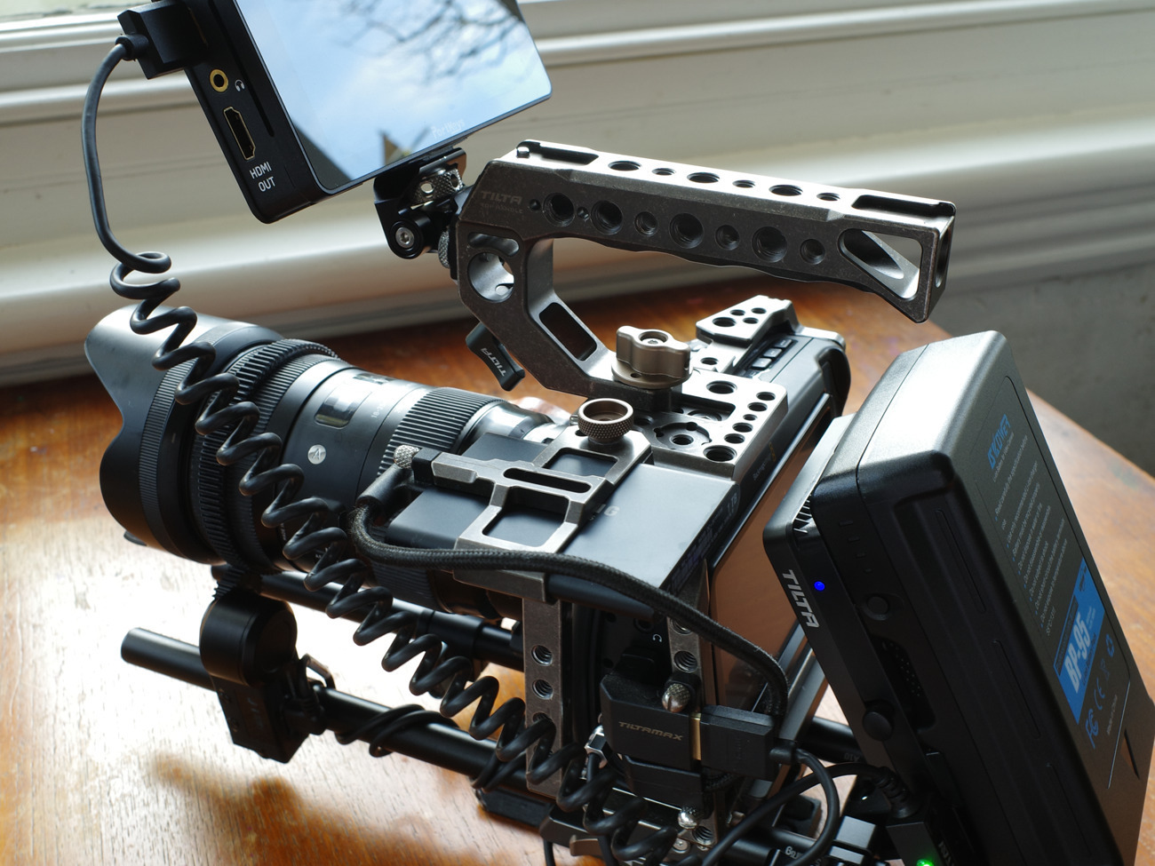 Black magic pocket cinema camera 4k | full shooting kit |