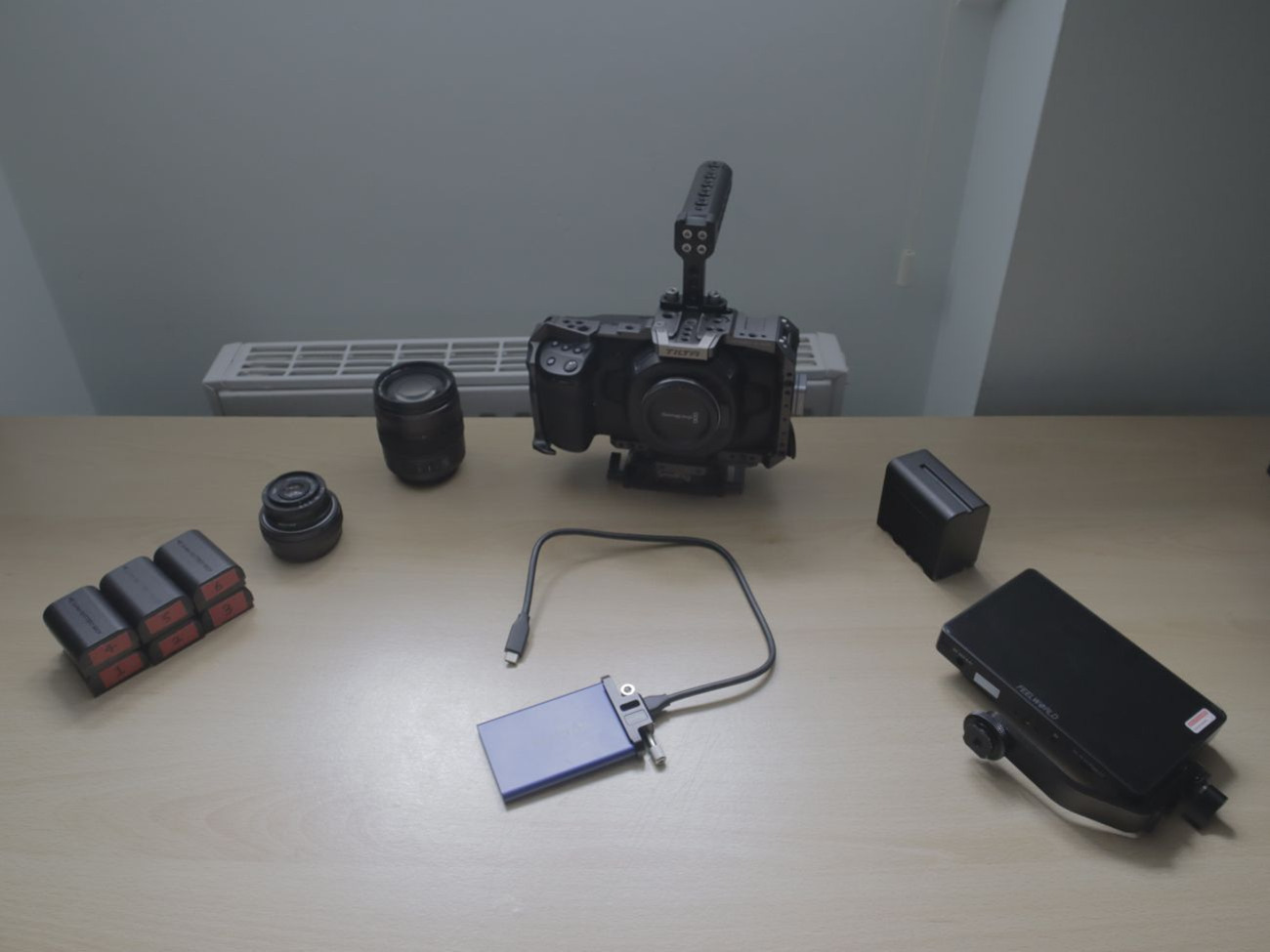 Black magic pocket cinema camera 4k shoot kit