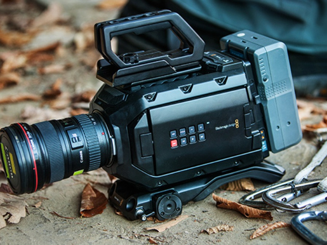 Black magic ursa mini 4.6k - canon ef