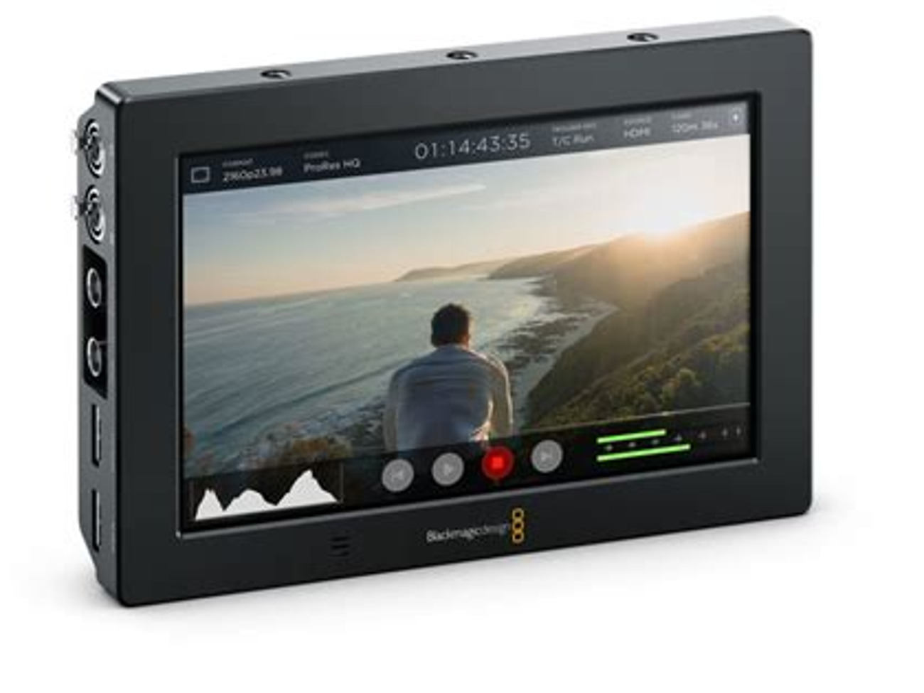 Black magic video assistant monitor