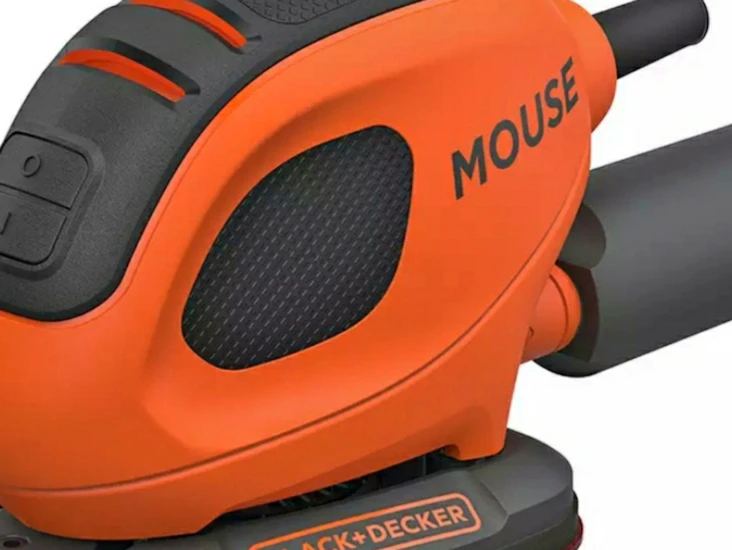 Black+decker mouse sander with 10 accessories