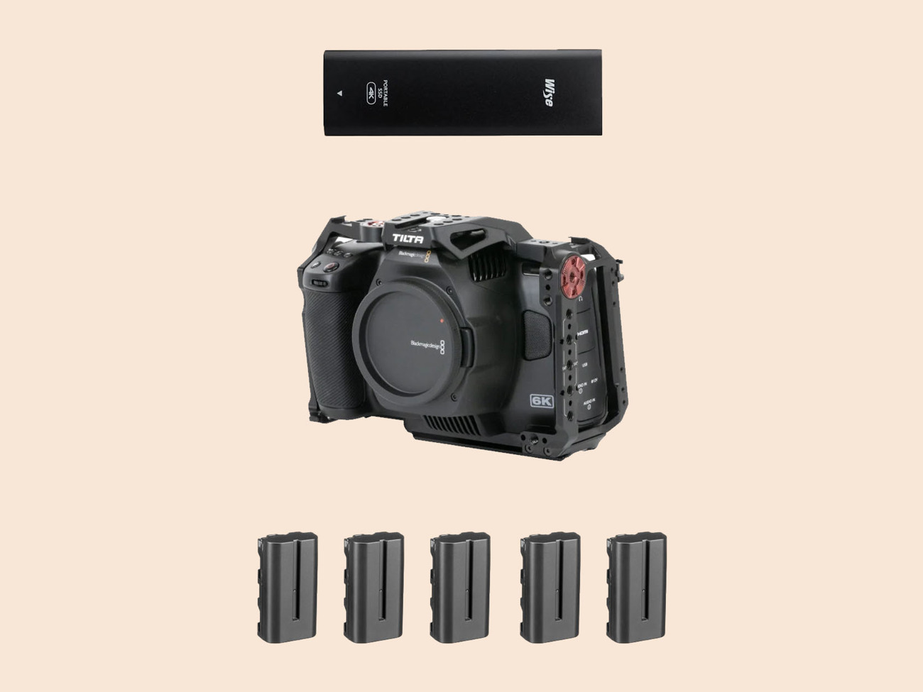 Blackmagic ( bmpcc 6k pro) - starter kit