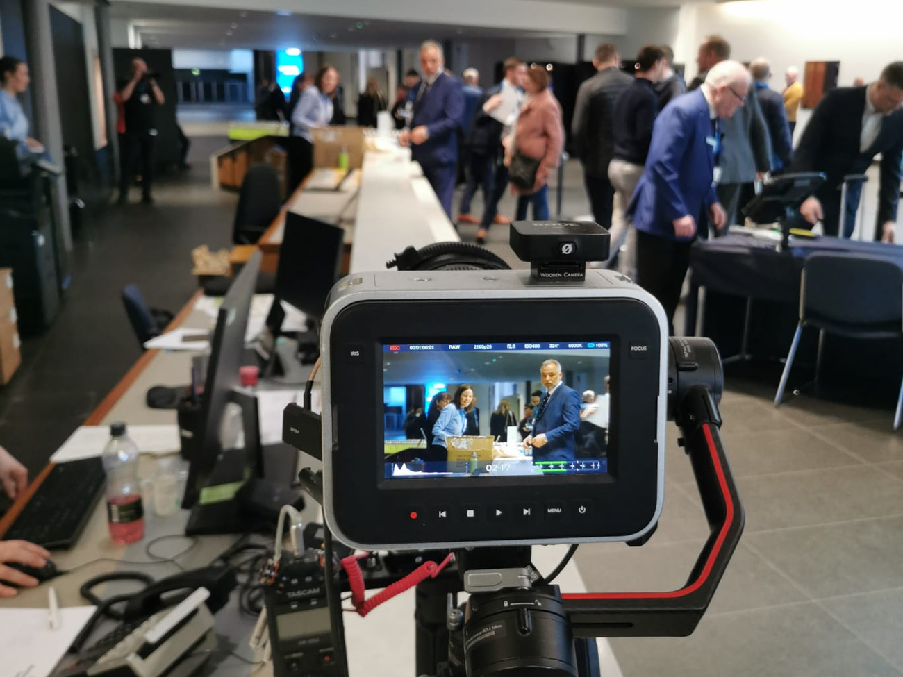 Blackmagic 4k production cinema camera with cameraman. sigma 18-35 & 50-100mm