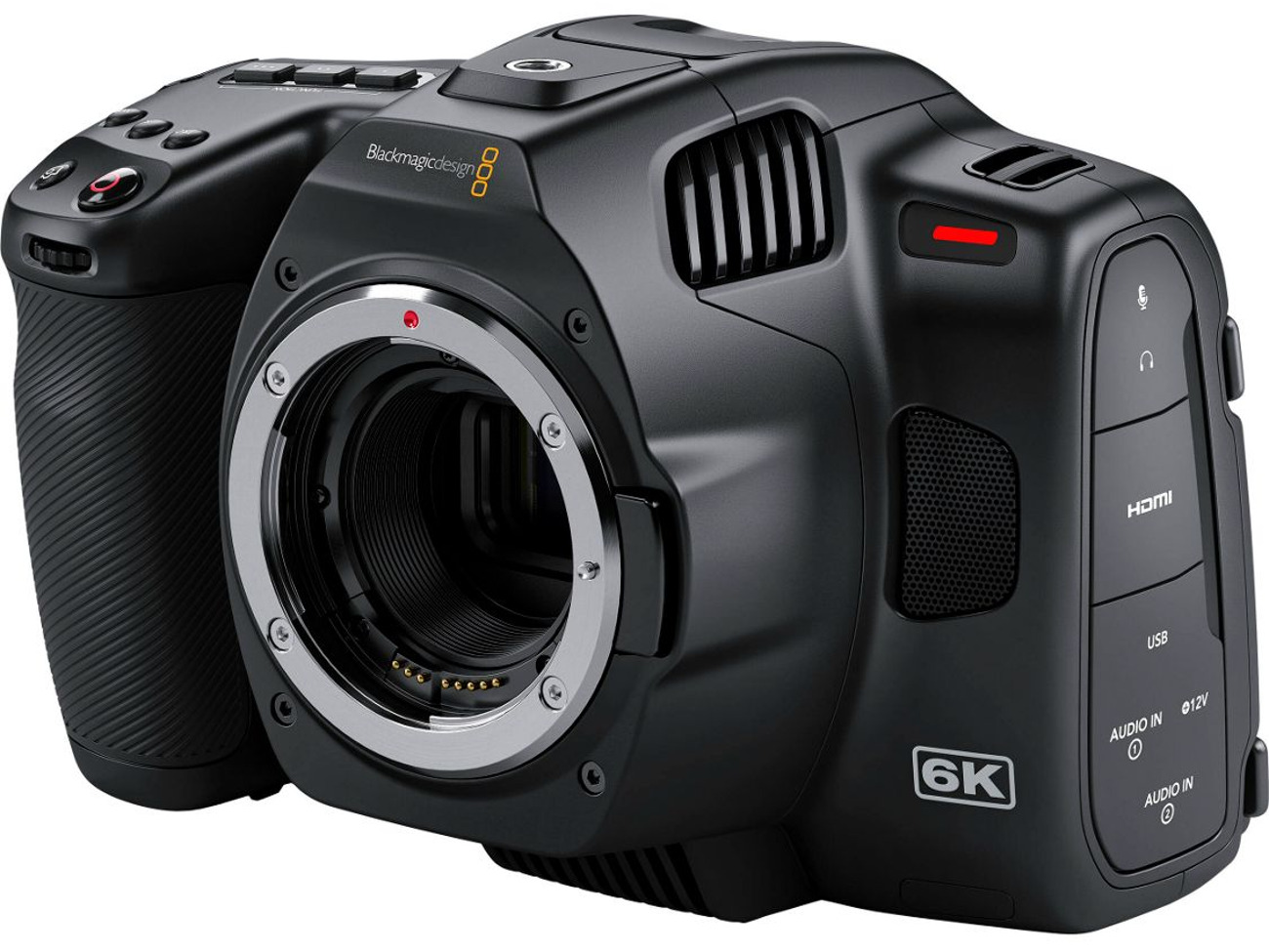 Blackmagic 6k pro + 24-70 f2.8 canon lens + vlock