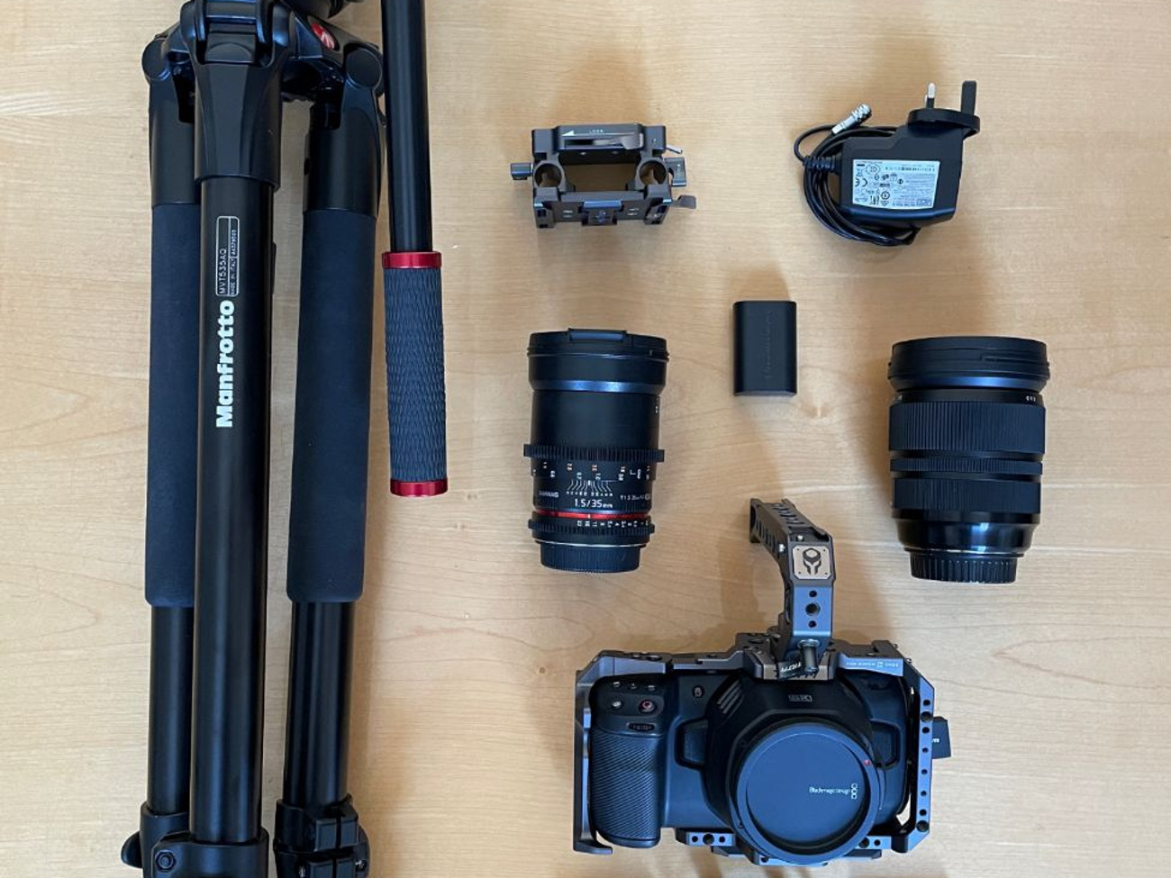 Blackmagic 6k tripod bundle