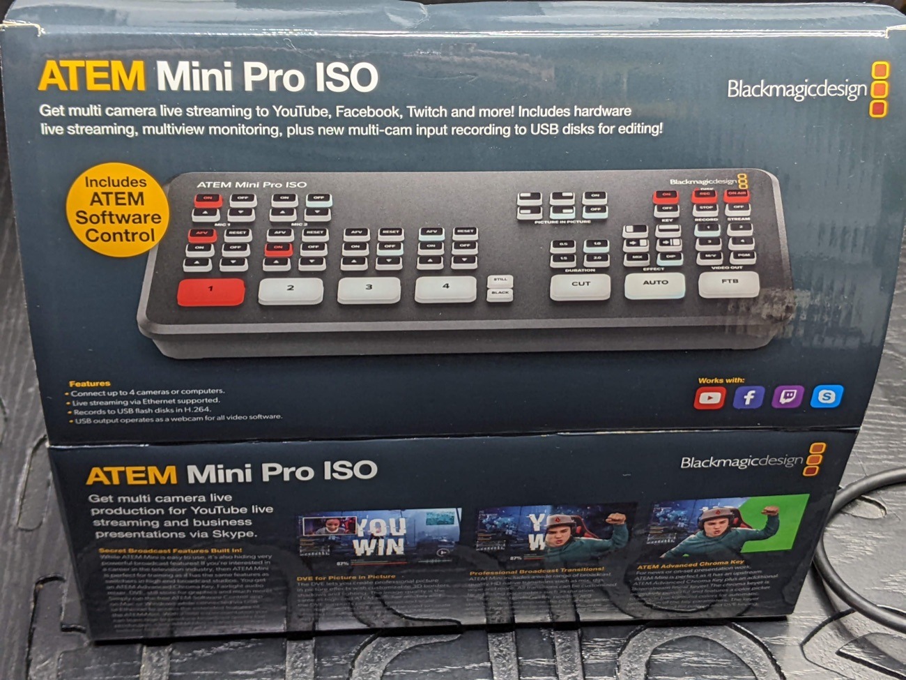 Blackmagic atem mini pro 